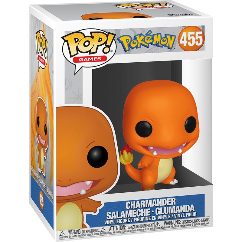 Funko Pop! Games: Pokemon - Charmander Salameche - Glumanda #455 Vinyl Figure