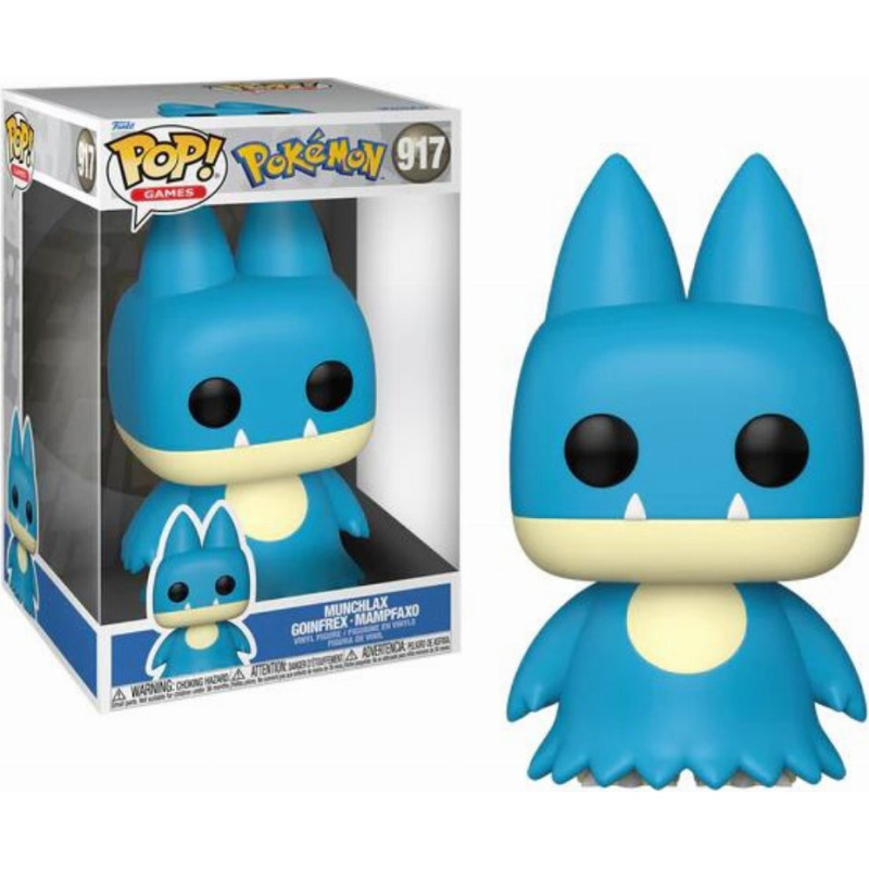 Funko Pop! Jumbo Games: Pokemon - Munchlax #917 Vinyl Figure (10)