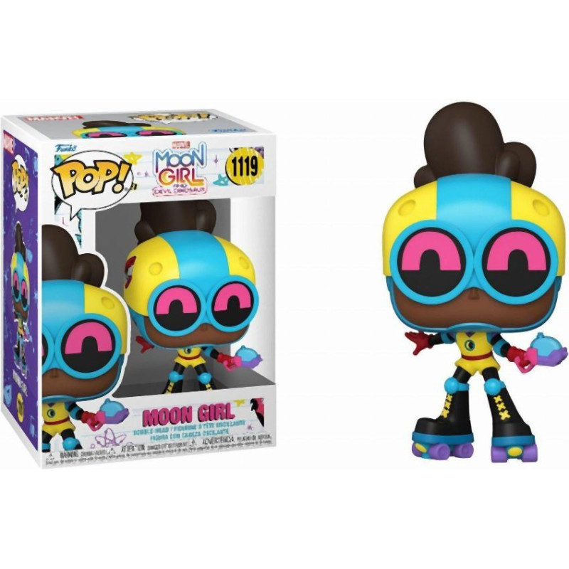 Funko Pop! Marvel: Moon Girl and Devil Dinosaur S1 - Moon Girl #1119 Vinyl Figure