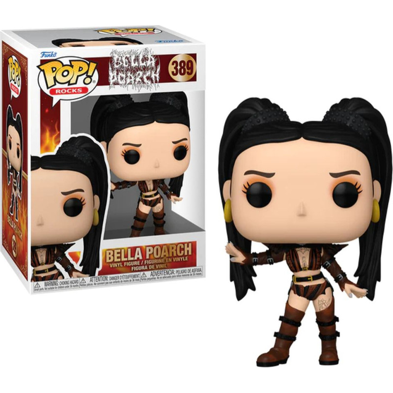 Funko Pop! Rocks: Bella Poarch (Inferno) #389 Vinyl Figure