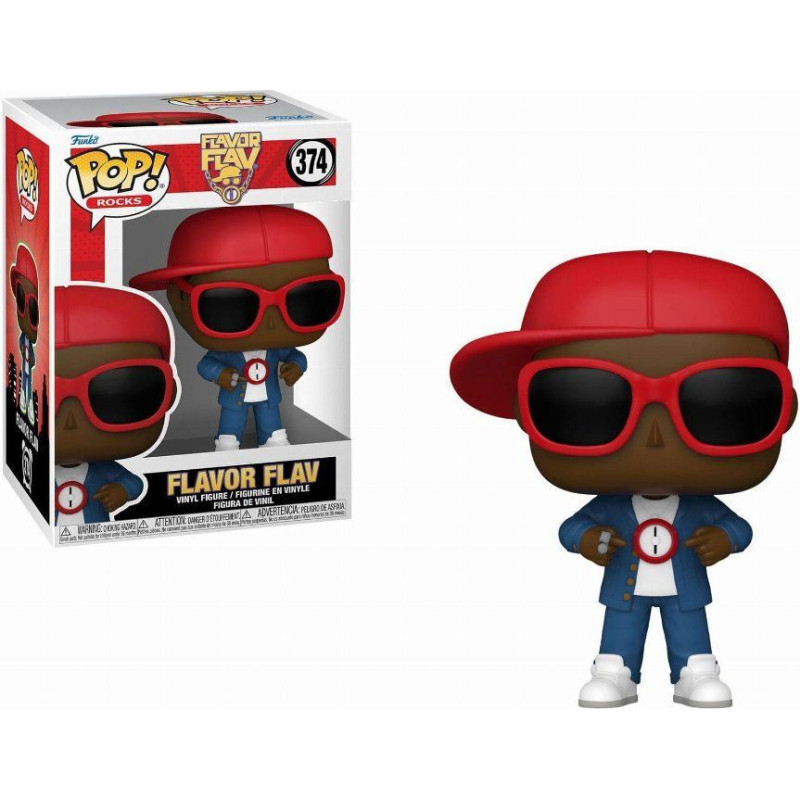 Funko Pop! Rocks: Flavor Flav - Flavor of Love #374 Vinyl Figure