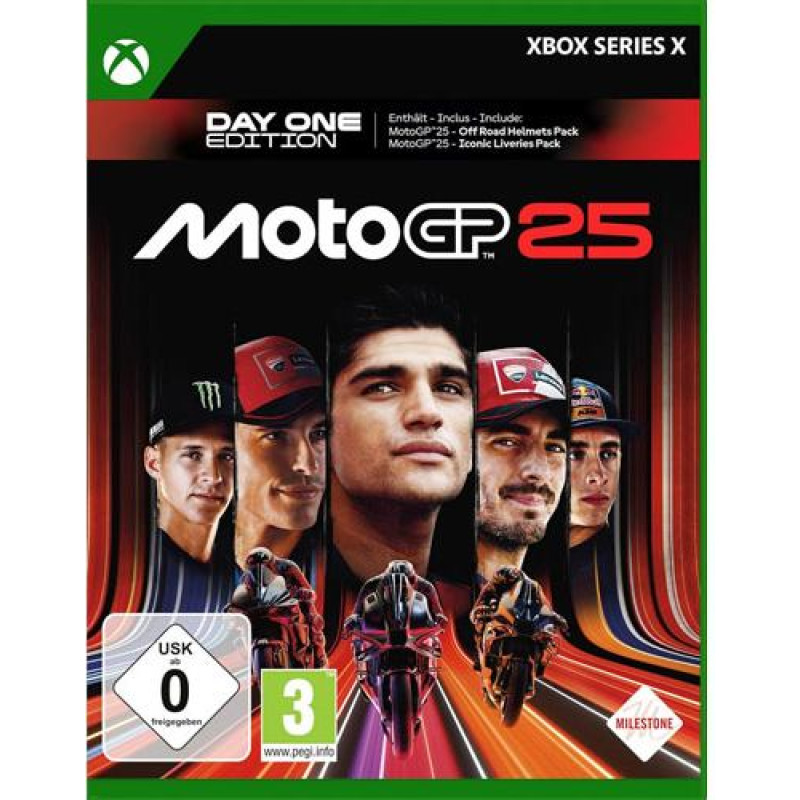 XSX MotoGP 25 D1 Xbox Series X video spēle