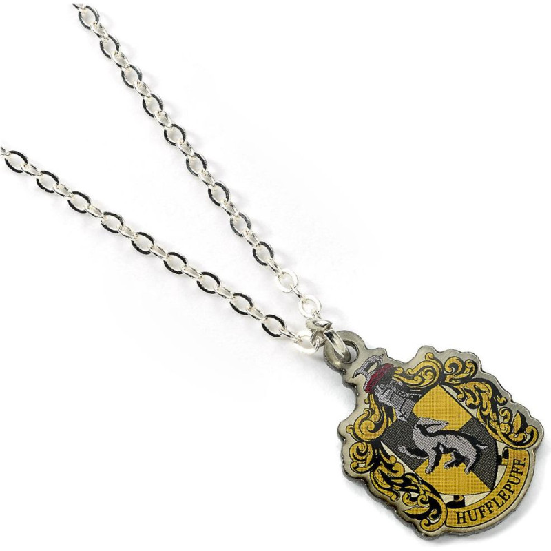 Carat Shop Harry Potter - Hufflepuff Crest Slider Necklace (WNX0024)