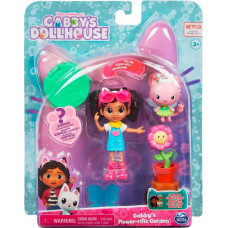 Spin Master Figurki koci domek gabi mały zestaw kwiatowy ogród