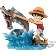 Banpresto WCF - Log Stories: One Piece - Monkey.D.Luffy Statue (7cm) (88406)