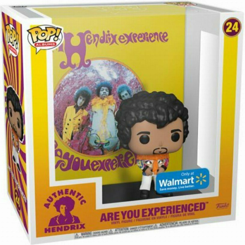 Funko Pop! Albums: Jimi Hendrix - Are You Experienced (Special Edition) #24 Vinyl Figure