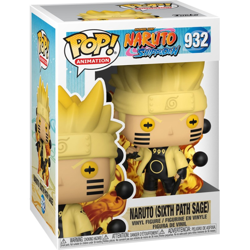 Funko Pop! Animation: Shonen Jump Naruto Shippuden - Naruto (Sixth Path Sage) #932 Vinyl Figure