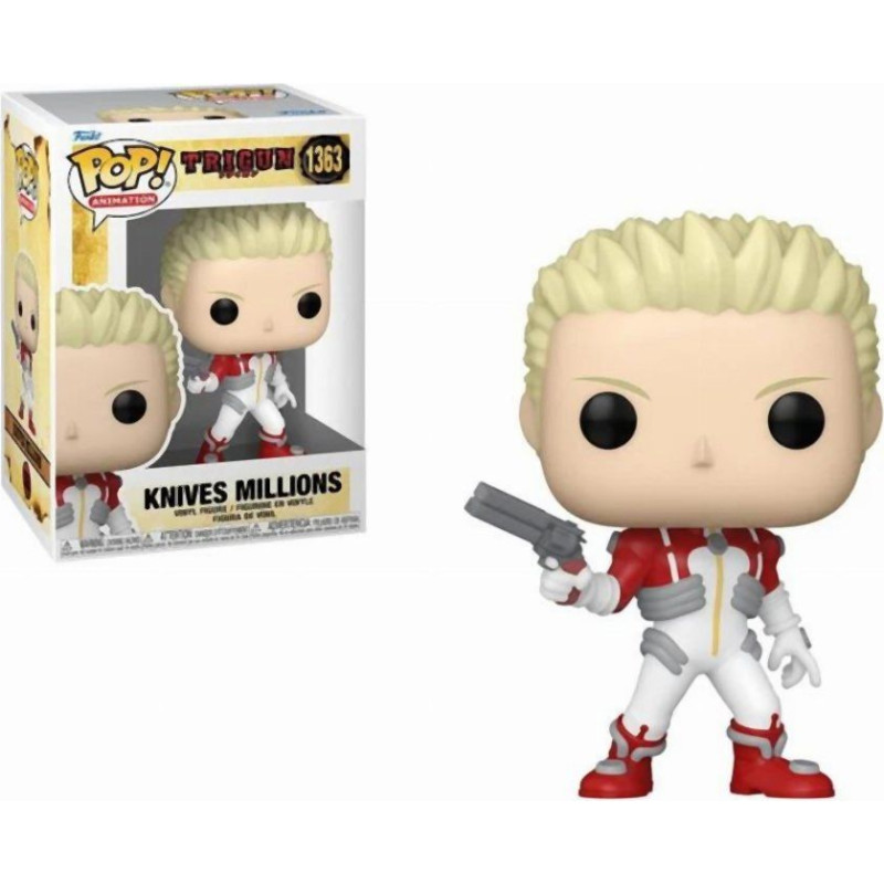 Funko Pop! Animation: Trigun S1 - Knives Millions #1363 Vinyl Figure