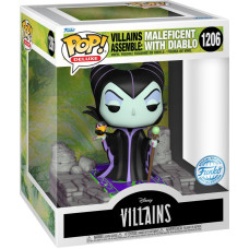 Funko Pop! Deluxe: Disney Villains - Assemble Maleficent with Diablo (Special Edition) #1206 Vinyl Figure