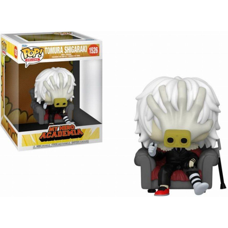 Funko Pop! Deluxe: My Hero Academia - Tomura Shigaraki In Chair #1526 Vinyl Figure