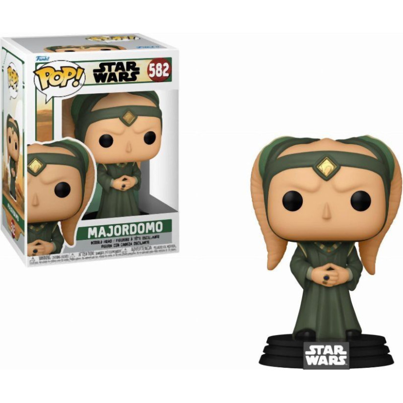 Funko Pop! Disney Star Wars: Book of Boba Fett - Majordomo #582 Bobble-Head Vinyl Figure