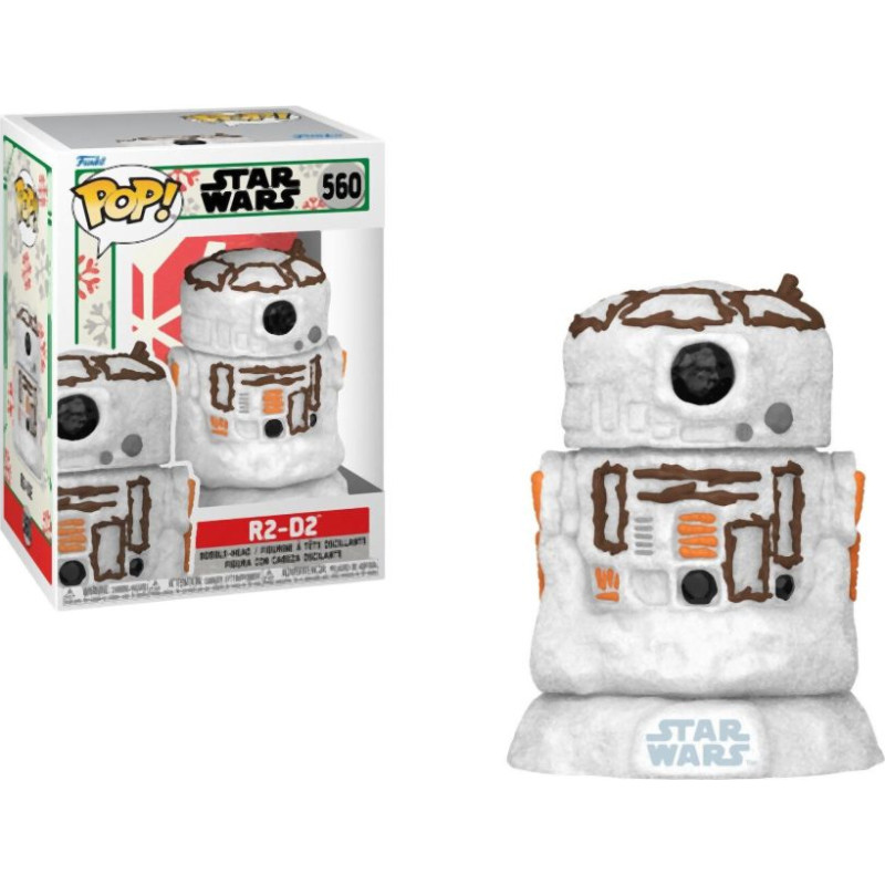 Funko Pop! Disney Star Wars: Holiday - R2-D2 (SNWMN) #560 Bobble-Head Vinyl Figure