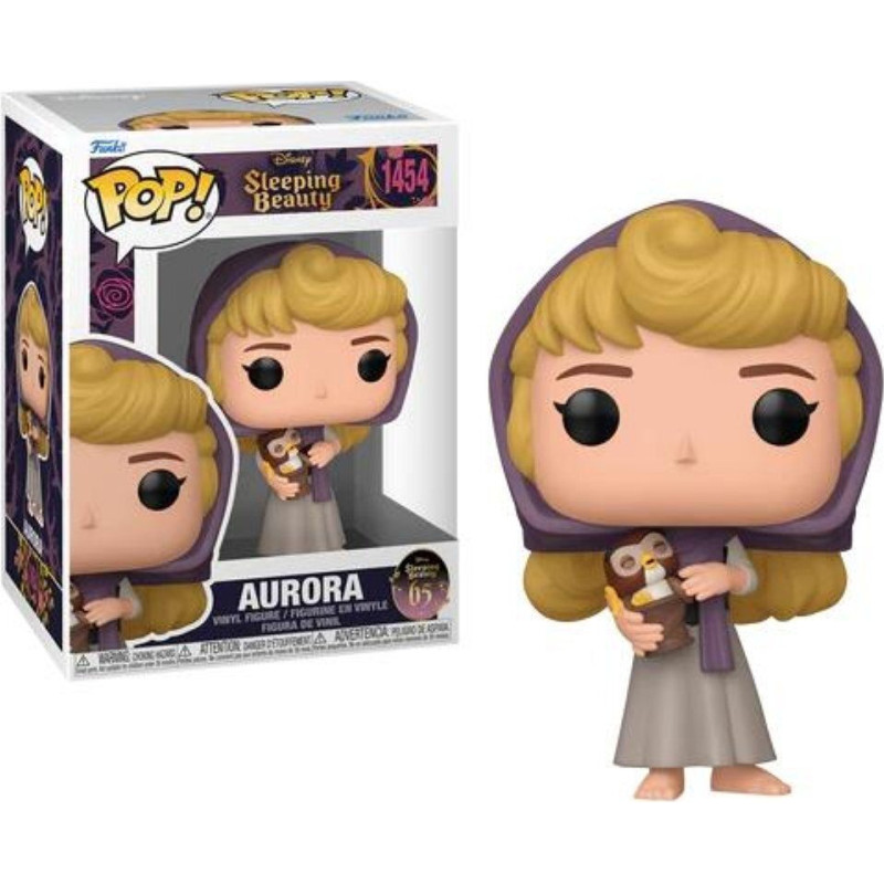 Funko Pop! Disney: Sleeping Beauty 65th Anniversary - Aurora with Owl #1454 Vinyl Figure