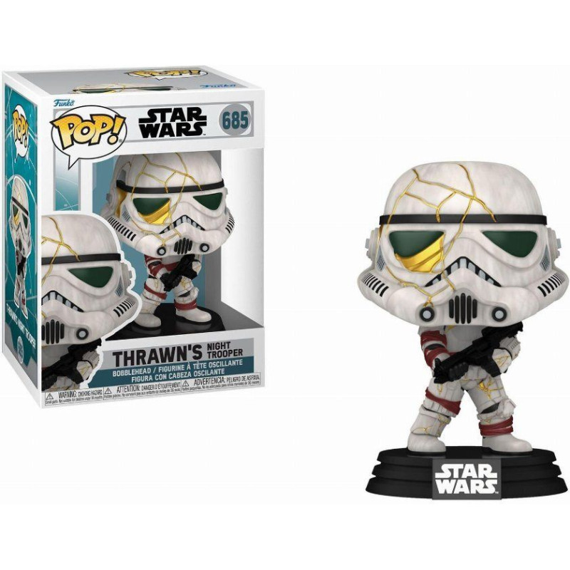 Funko Pop! Disney: Star Wars Ahsoka S2 - Thrawns Night Trooper #685 Bobble-Haead Vinyl Figure