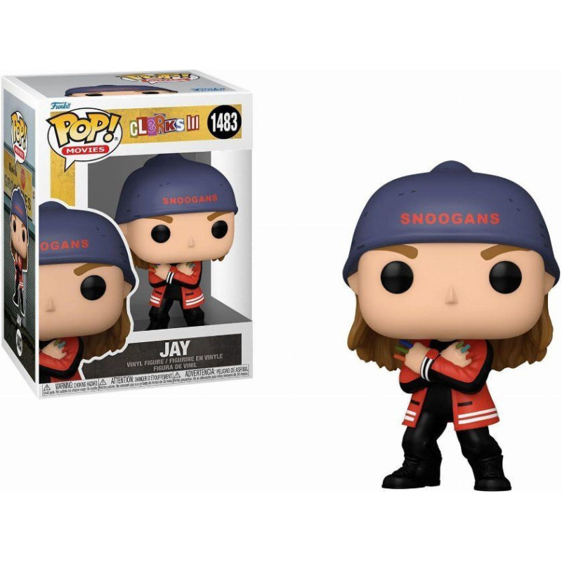 Funko Pop! Movies: Clerks III - Jay #1483 Vinyl Figure