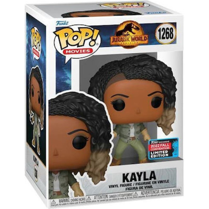 Funko Pop! Movies: Jurassic World Dominion - Kayla (2022 Fall Convention Limited Edition) #1268 Vinyl Figure