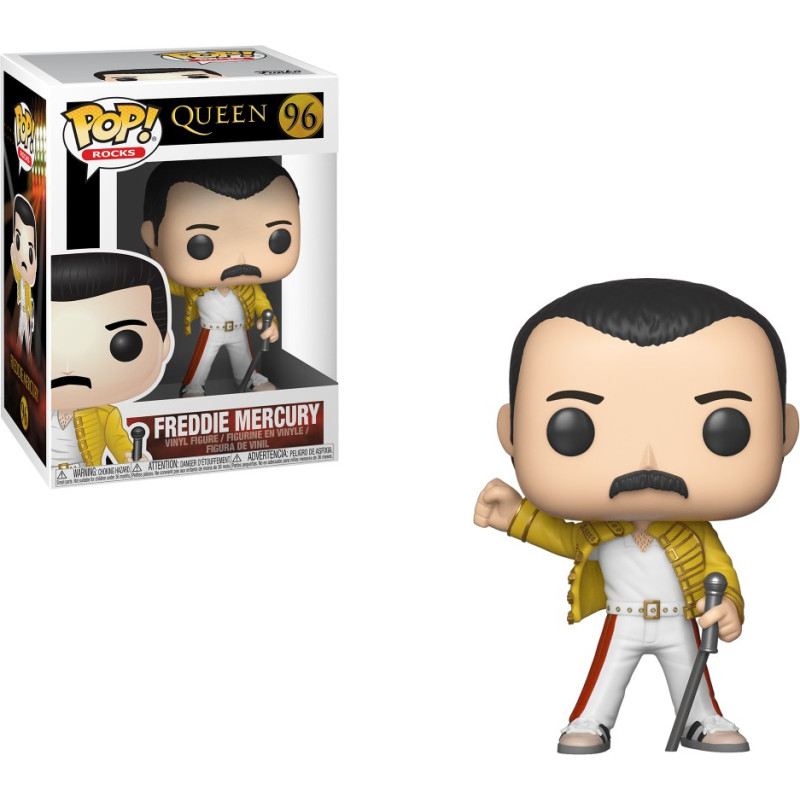 Funko Pop! Rocks: Queen - Freddie Mercury Wembley 1986 #96 Vinyl Figure