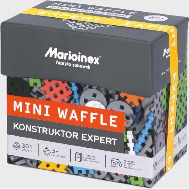 Marioinex Klocki mini waffle konstruktor 301 elementów