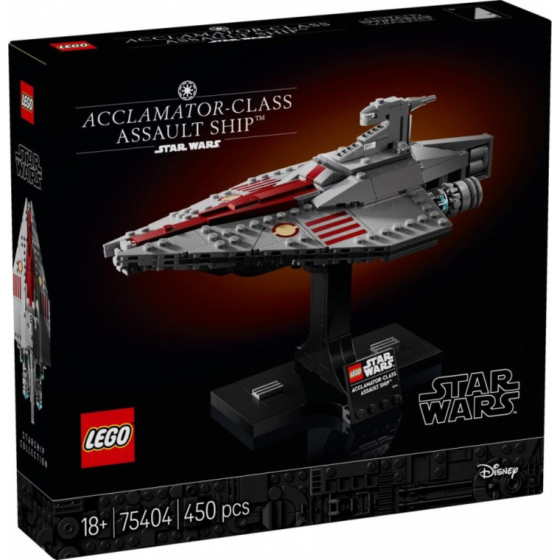 Lego Klocki star wars 75404 krążownik szturmowy typu acclamator