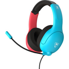 Turtle Beach : Airlite Fit - Wired Gaming Headset [For Switch] (Color: Neon Blue & Red)