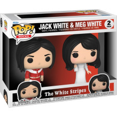 Funko Pop! 2-Pack Rocks: The White Stripes - Jack White  Meg White Vinyl Figures