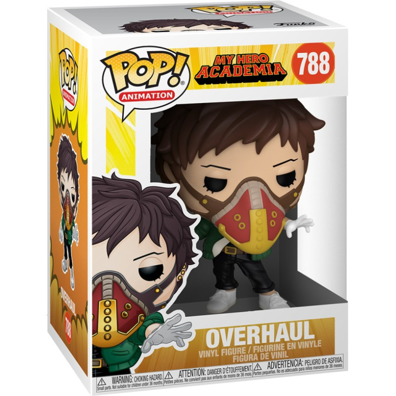 Funko Pop! Animation: My Hero Academia - Overhaul (Kai Chisaki) with Face Cover #788 Vinyl Figure