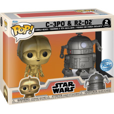 Funko Pop! Disney: Star Wars Concept - C-3PO  R2-D2  (Exclusively at Disney) 2-Pack Bobble-Heads Vinyl Figures