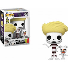 Funko Pop! Disney: The Nightmare Before Christmas - Jack with Zero (Beach) #1470 Vinyl Figure