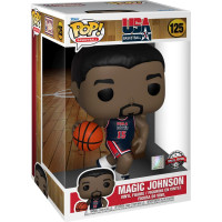 Funko Pop! Jumbo: USA Basketball - Magic Johnson (1992 Team USA Navy Uni) (Special Edition) #125 Vinyl Figure (10)
