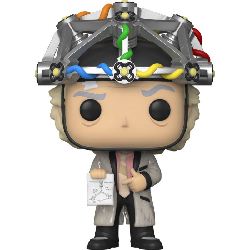 Funko Pop! Movies: Back To The Future S4 - Doc With Helmet #959 Vinyl Figure