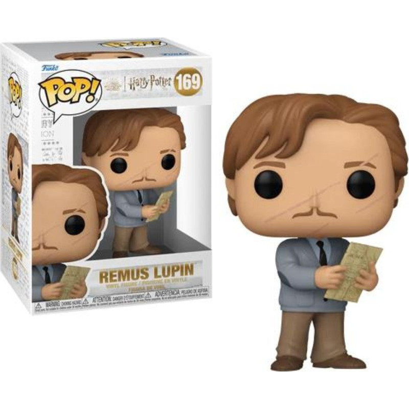 Funko Pop! Movies: Harry Potter Prisoner of Azkaban - Remus Lupin with Map #169 Vinyl Figure