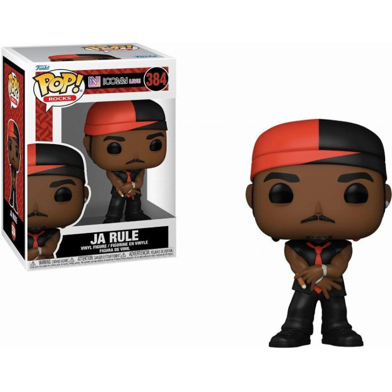 Funko Pop! Rocks: Iconn Live - Ja Rule #384 Vinyl Figure