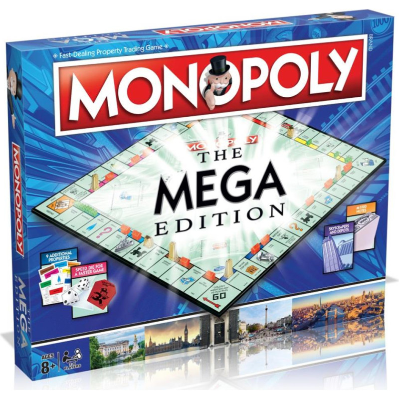 ''Winning Moves'' Winning Moves: Monopoly - The Mega Edition Board Game (2459)