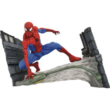 Diamond Comic Distributors Diamond Marvel Gallery: Spider-Man Comic - Webbing PVC Diorama (18cm) (Sep182341)