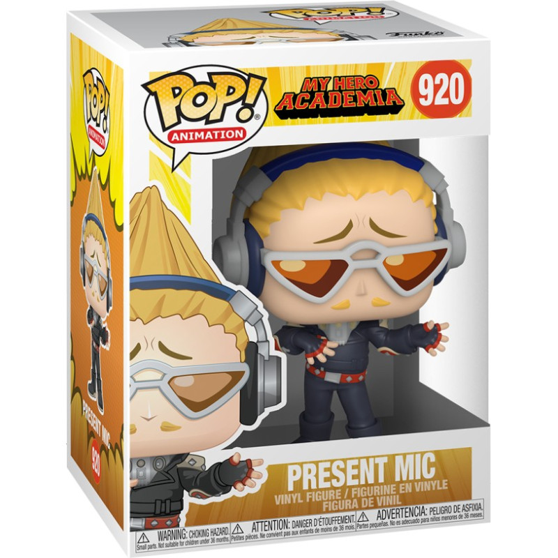 Funko Pop! Animation: My Hero Academia - Present Mic #920 Vinyl Figure