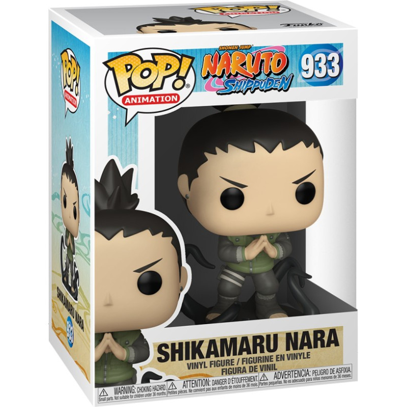 Funko POP! Animation: Shonen Jump Naruto Shippuden - Shikamaru Nara #933 Vinyl Figure