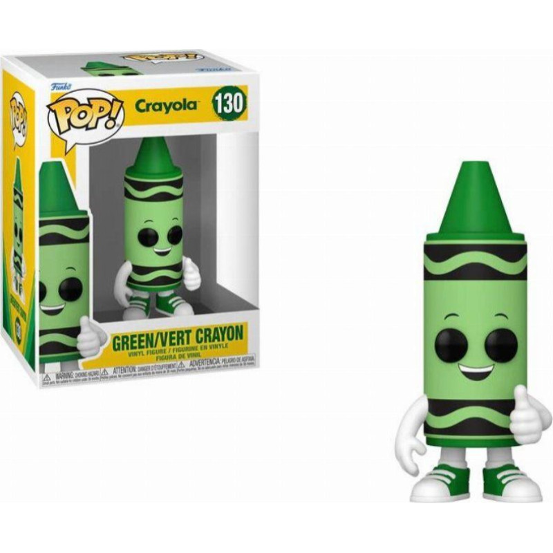 Funko Pop! Crayola - Green Crayon #130 Vinyl Figure