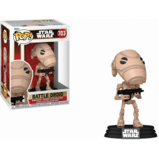 Funko Pop! Disney Star Wars: EP1 The Phantom Menace Anniversary - Battle Droid #703 Bobble-Head Vinyl Figure