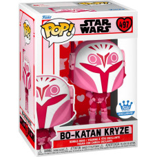 Funko Pop! Disney Star Wars: Valentines S4 - Bo-Katan Kryze #497 Bobble-Head Vinyl Figure