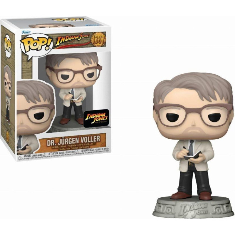 Funko Pop! Movies Disney: Indiana Jones - Dr. Jurgen Voller #1387 Vinyl Figure