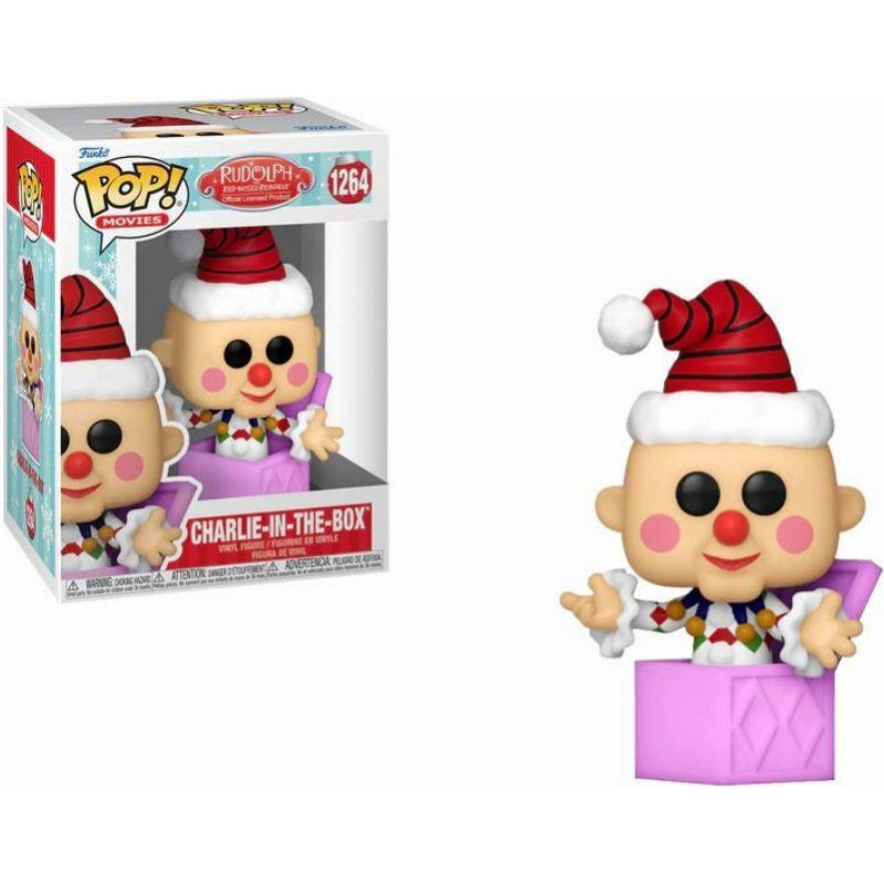 Funko Pop! Movies: Rudolph The Red-Nosed Reindeer - Charlie-in-the-Box #1264 Vinyl Figure