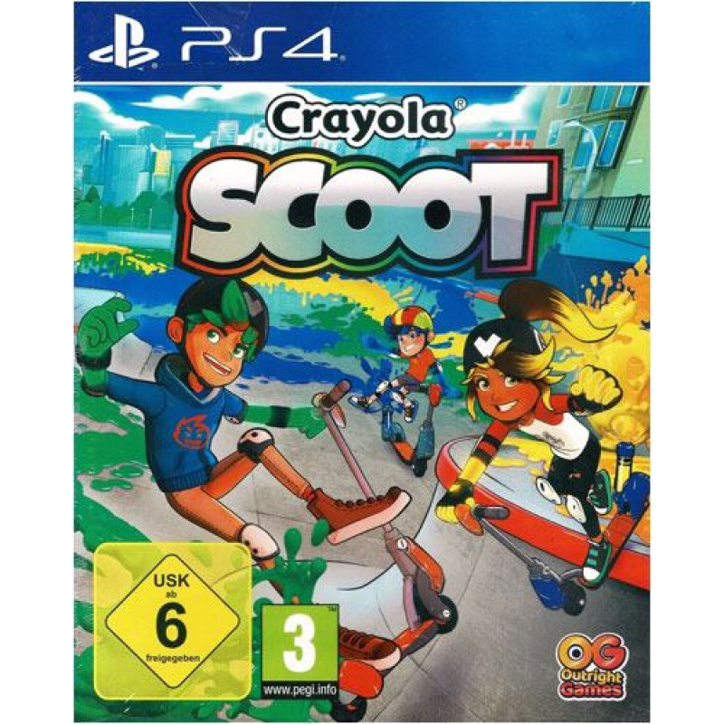 PS4 Crayola Scoot Playstation 4 video spēle