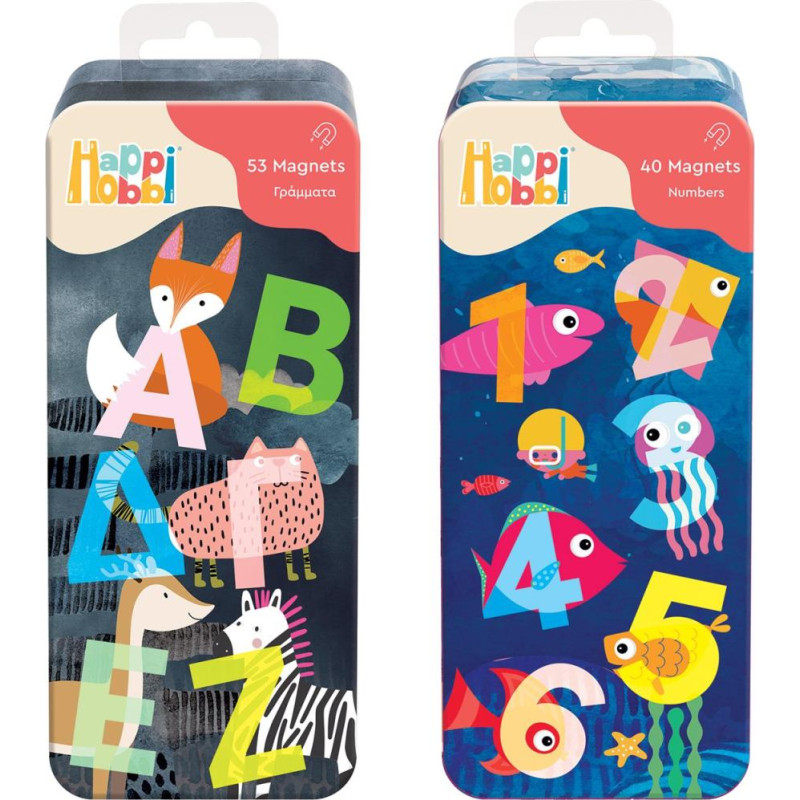 As Company AS Happi Hobbi: Magnet Tin - Numbers (1029-64070)