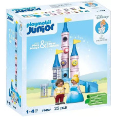 Playmobil Zestaw z figurkami junior disney 71457 zamek kopciuszka
