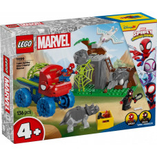 Lego Klocki spidey 11199 misja ratunkowa zespołu spidey'ego w dinoterenówce