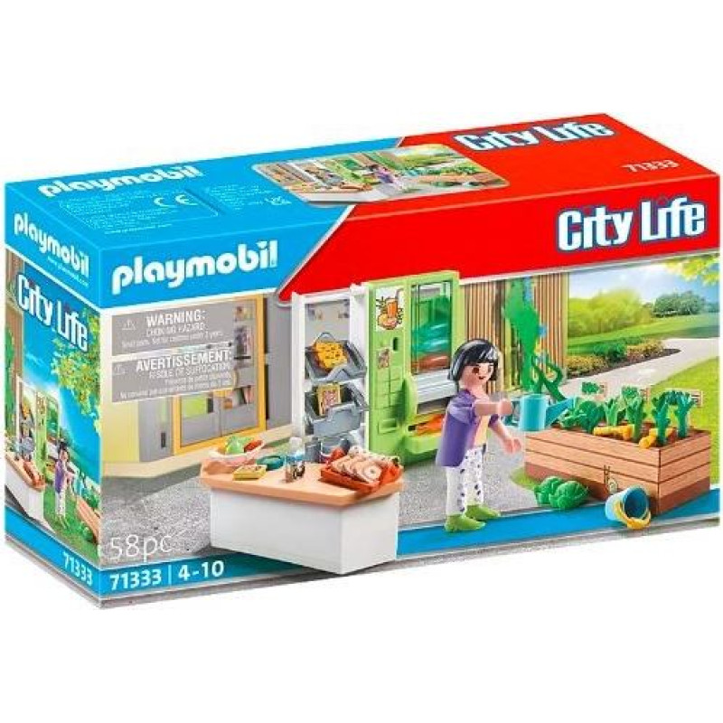 Playmobil Zestaw z figurkami city life 71333 sklepik szkolny
