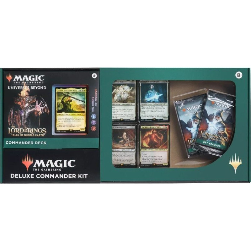 Magic The Gathering TCG Deluxe Commander Kit - Lord of the Rings - The Hosts of Mordor