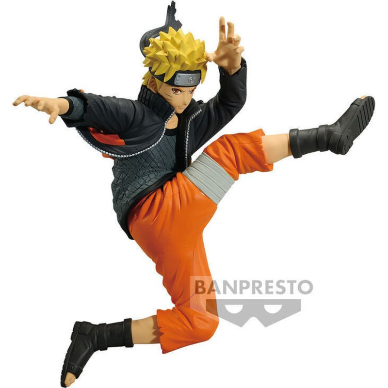 Banpresto Vibration Stars: Naruto Shippuden - Naruto Uzumaki Statue (14cm) (88764)