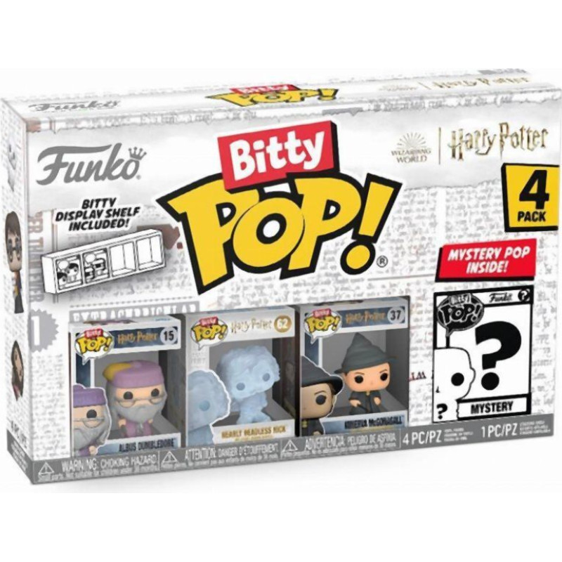 Funko Bitty Pop! 4-Pack: Harry Potter - Albus Dumbledore Vinyl Figures