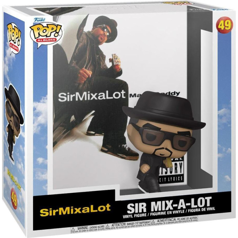 Funko Pop Albums: Sir Mix-a-Lot - Sir Mix-a-Lot (Mack Daddy) #49 Vinyl Figure